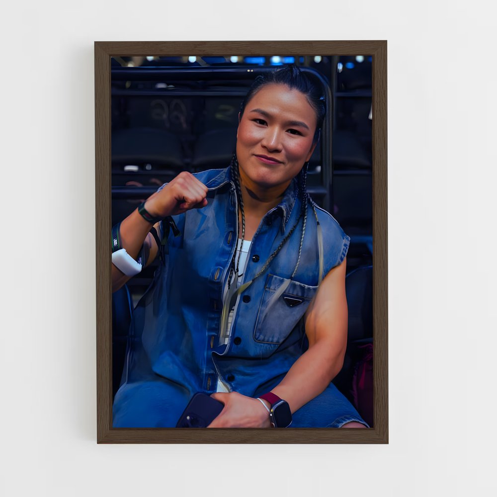 Poster Zhang weili – affiche MMA (vue 5)